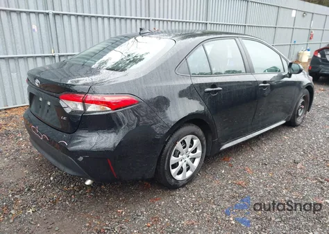 2025 Toyota Corolla Le z USA, uszkodzony, nr VIN 5YFB4MDE0SP309986